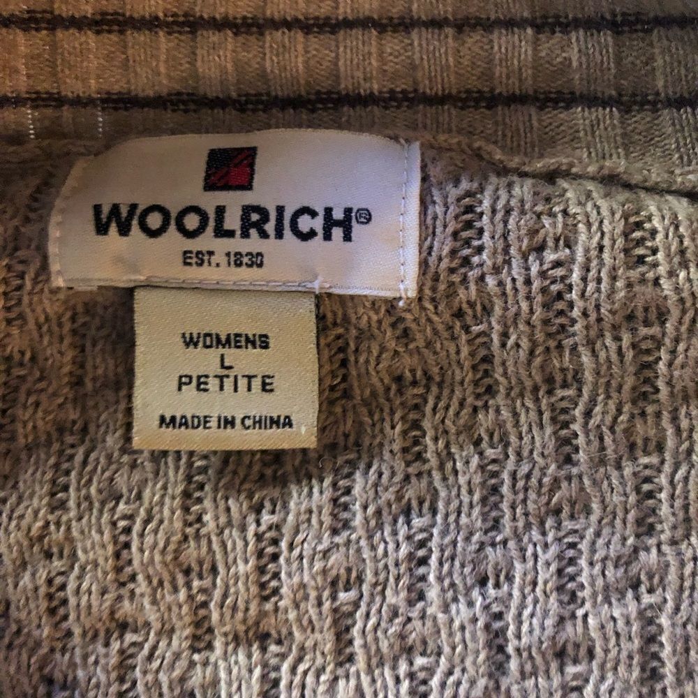 Woolrich cardigan size LP - Picture 4 of 5